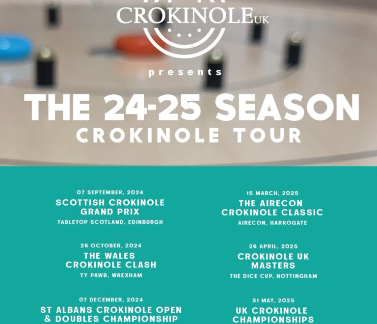 Announcing: The Crokinole UK 24/25 Season