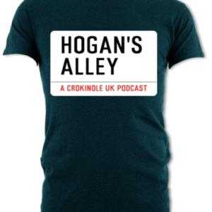 Hogan's Alley Podcast Sign Tee - Midnight Blue