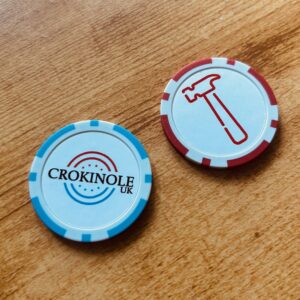 Crokinole UK Hammer Tracker Tokens